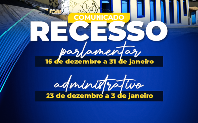 Câmara Municipal de Santa Branca informa sobre atividades de fim de ano